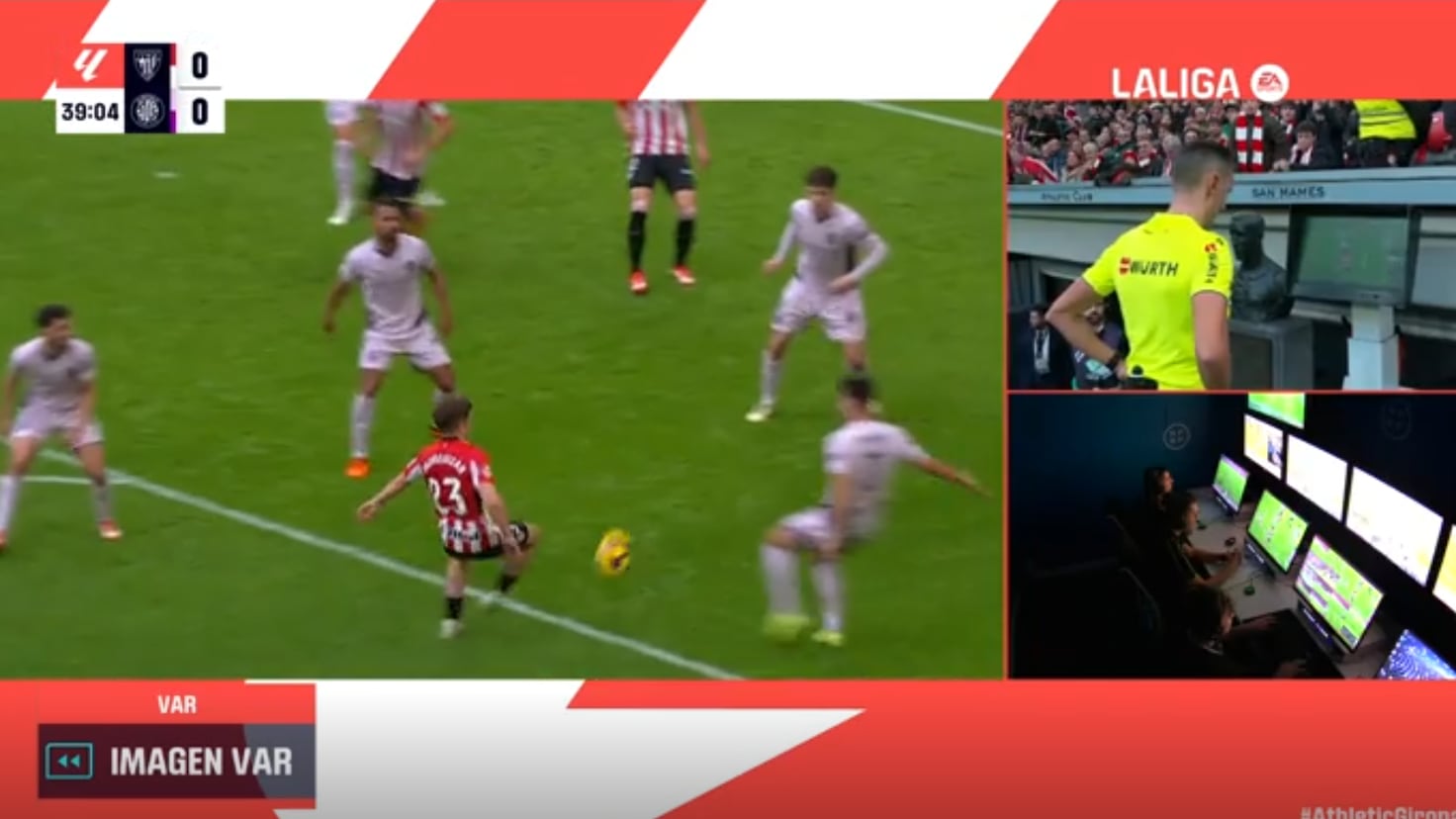 Athletic-Girona: ¿Repetición De La Polémica Arbitral Del Real Madrid-Barcelona? Athletic-Girona: ¿Repetición De La Polémica Arbitral Del Real Madrid-Barcelona?